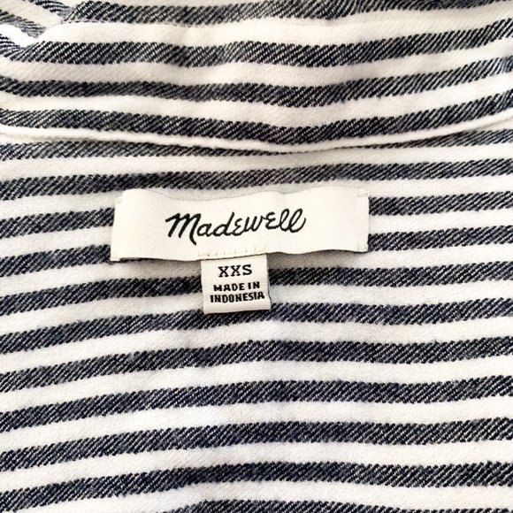 NWOT Madewell Central Shirt in Dalton Stripe - Picture 2 of 6